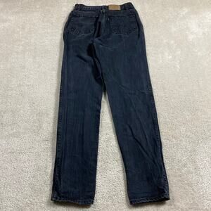 VTG Levi's Jeans Womens 13* Black Tapered 90s USA Grunge Gold Tab Denim Retro